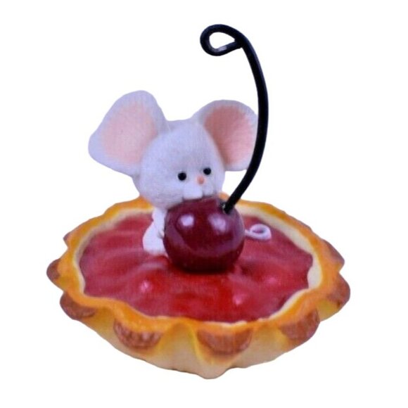 Hallmark Cherry Jubilee by Linda Sickman Vintage 1989 Christmas Ornament - Picture 2 of 11